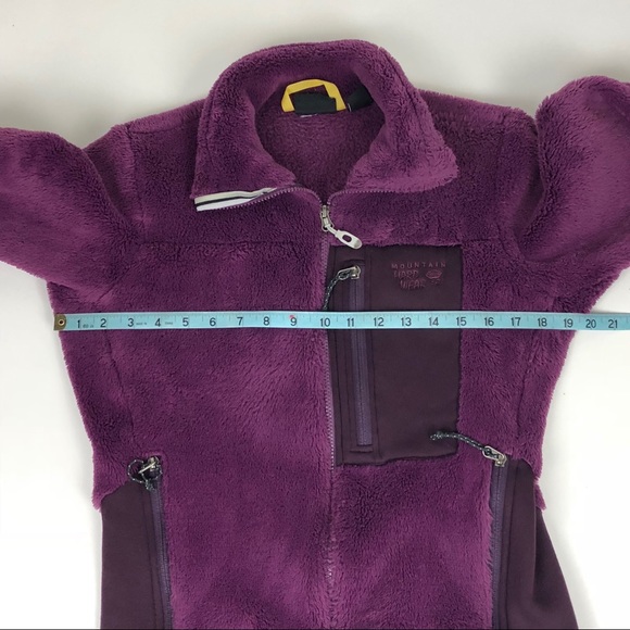 Mountain Hardwear Jackets & Coats Mountain Hardwear Purple Fuzzy Zip